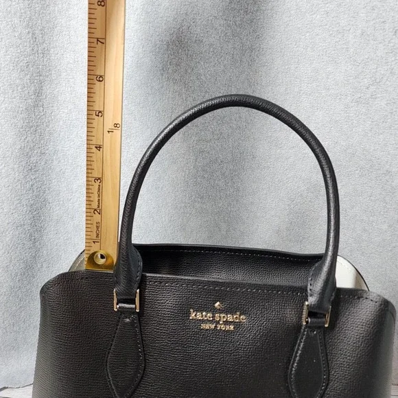 Kate Spade Large Satchel Womens Black Darcy WKR00437 Handbag Tote‎ Purse NWT - Picture 12 of 16